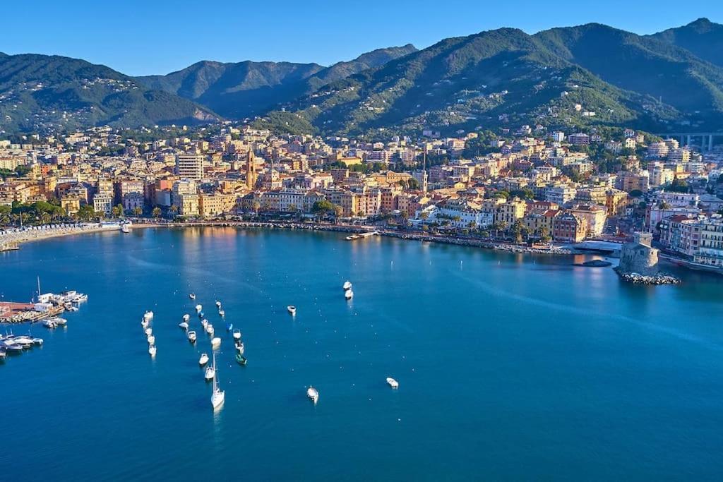 Portofino - Appartamento Vista Mare - Rooftop Terrazzo - In Centro Citta - Free Wifi Rapallo Exterior foto