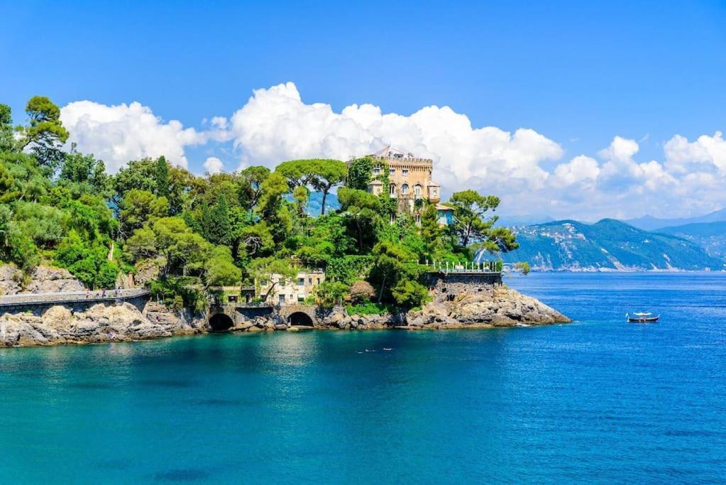 Portofino - Appartamento Vista Mare - Rooftop Terrazzo - In Centro Citta - Free Wifi Rapallo Exterior foto